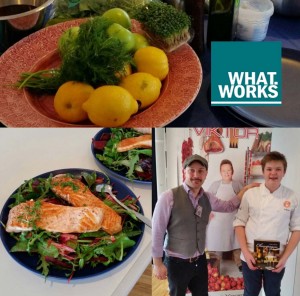 Tillsammans med Sveriges Yngste Mästerkock 2014 Viktor Klemmedsson